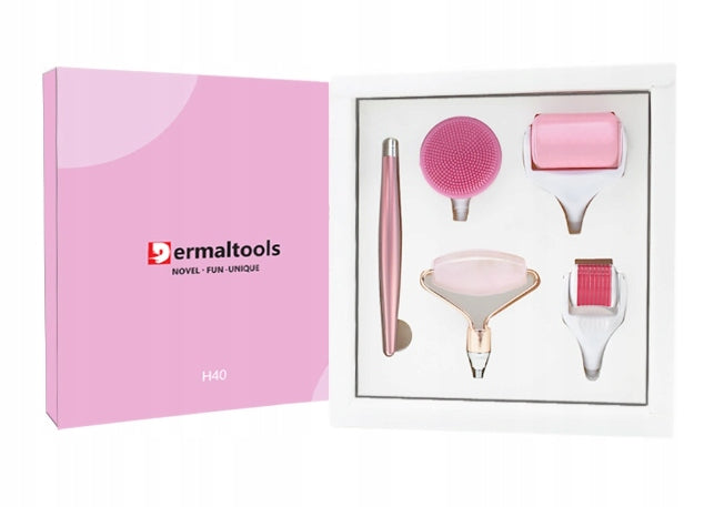 SET FOR FACE AND NECK CARE PINK 4IN1