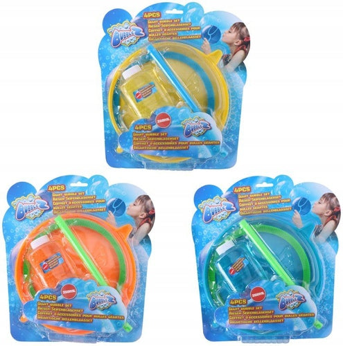 SET FOR LARGE SOAP BUBBLES 4 EL. 250 ML BUBBLEZ 3+ Manufacturer code 07118