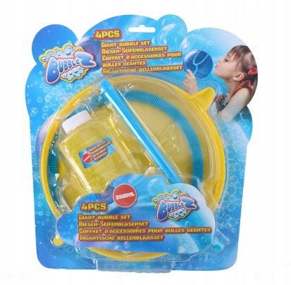 SET FOR LARGE SOAP BUBBLES 4 EL. 250 ML BUBBLEZ 3+ Packaging status original