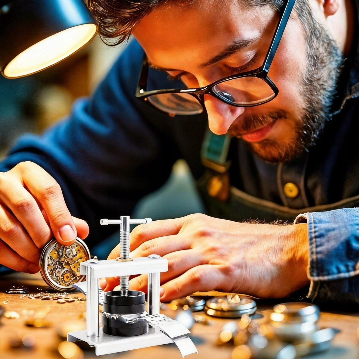 SET FOR REPLACING THE BATTERY IN THE WATCH OPENING THE CASE ACCESSORIES 22X Manufacturer code 4016083211925