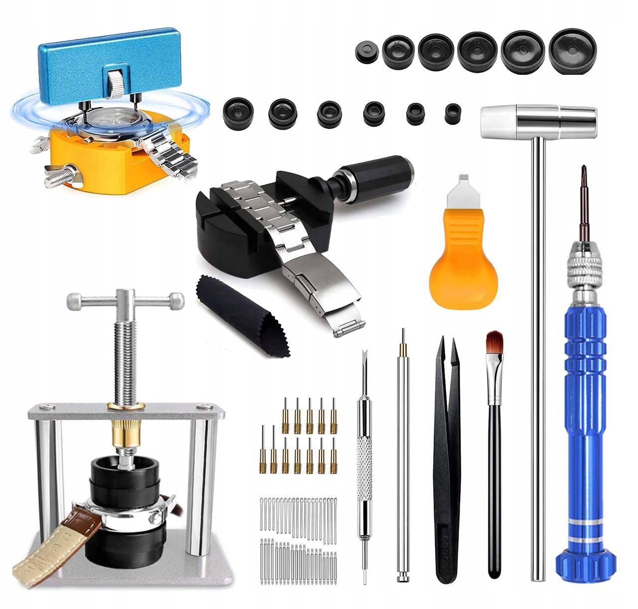SET FOR REPLACING THE BATTERY IN THE WATCH OPENING THE CASE ACCESSORIES 81X
