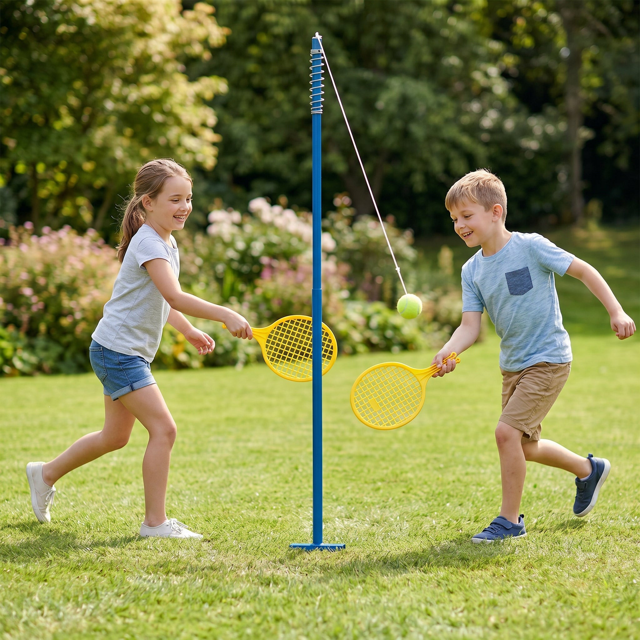 SET FOR SPEEDBALL TRUNBALL 2X RACKET AND BALL SPEEDBALL POST TENNIS Model SPEEDBALL TURNBALL TENIS SŁUPEK SPORT DLA DZIECI