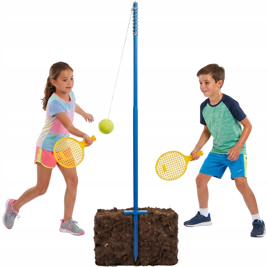 SET FOR SPEEDBALL TRUNBALL 2X RACKET AND BALL SPEEDBALL POST TENNIS