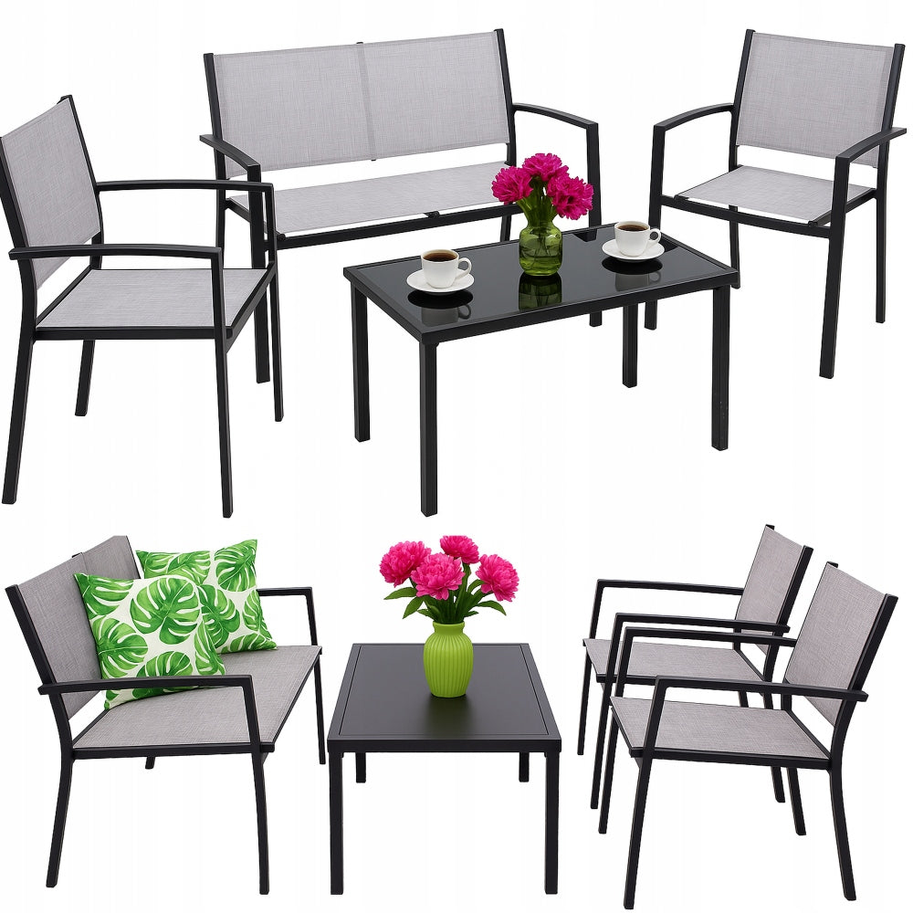 SET GARDEN FURNITURE set for terrace garden TABLE armchairs sofa Product weight with unit packaging 10 kg