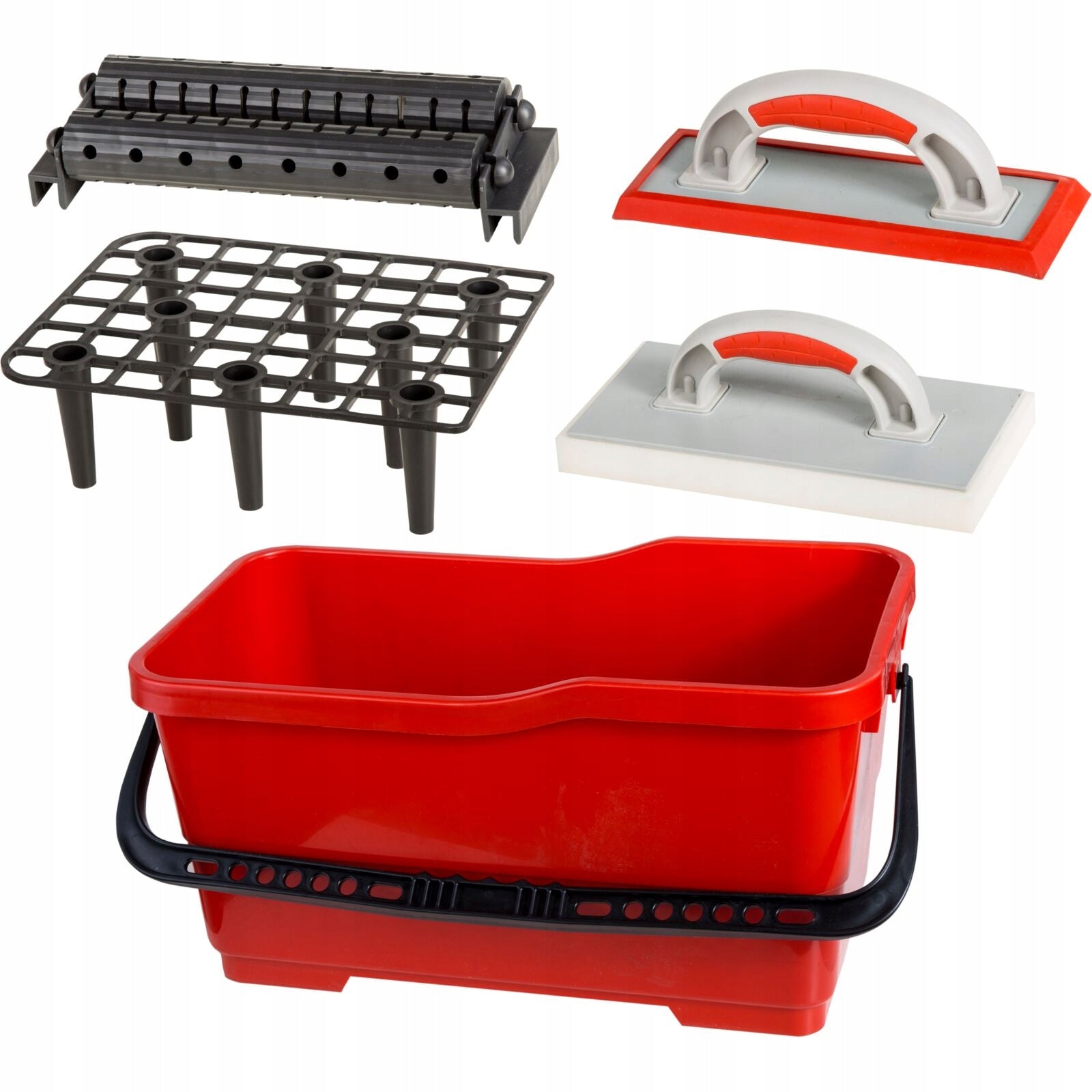SET.GLAZ.:W22L GRILLE,ROLLS,PACA MADE OF RUBBER.Z SPONGE.PROLINE CARDBOARD