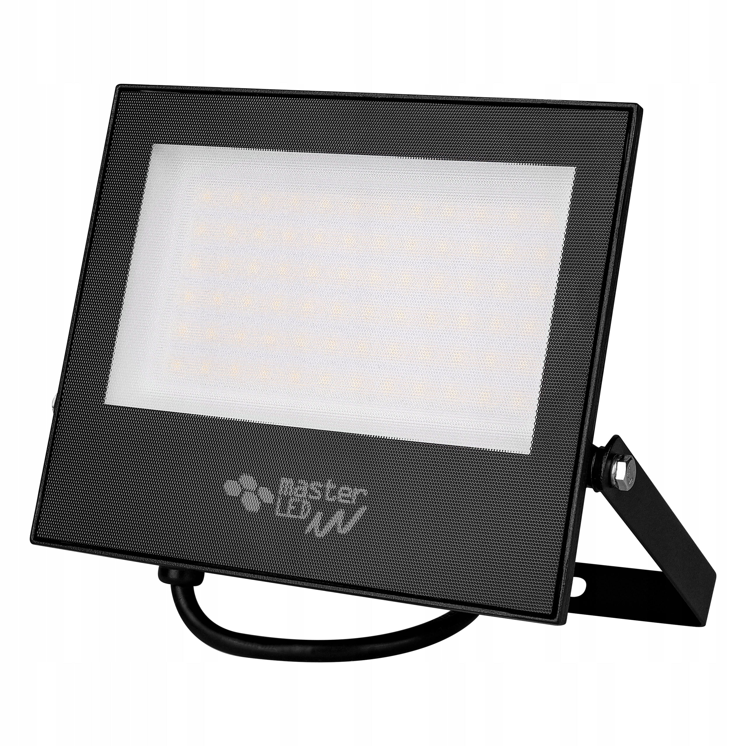SET HALOGEN floodlight 2x 50W 4500K LED LAMP TRIPOD construction plug Packaging status original