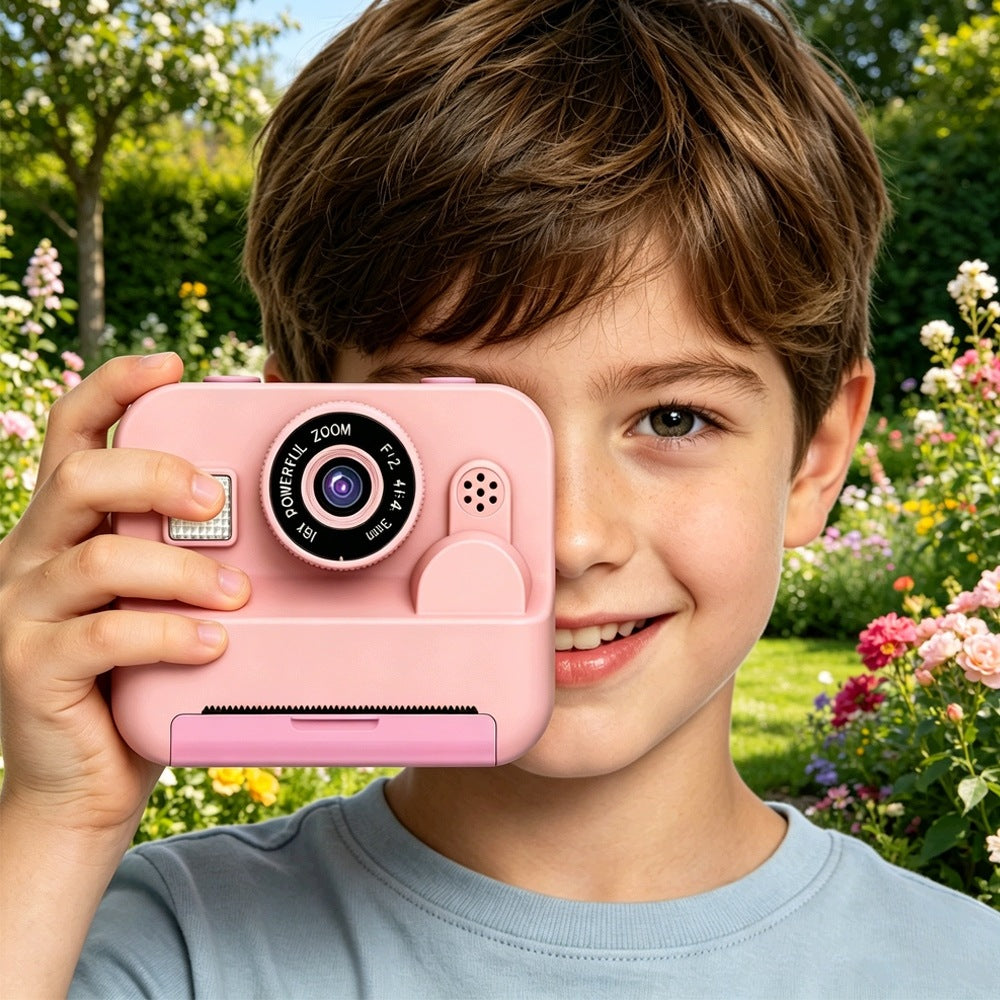 SET INSTANT DIGITAL CAMERA WITH THERMAL PRINTER FOR CHILDREN ROLLER Packaging status original