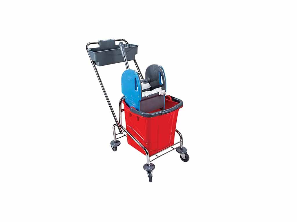 SET INTEGRAL cleaning trolley 25l + mop 60CM Brand Integral