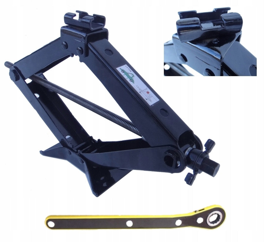 SET: JACK 1.5T, WRENCH, WHEEL MOUNTING SCREW Brand no brand