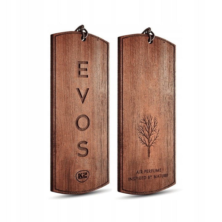 SET K2 EVOS HUNTER perfume for car, wooden pendant+flacon Manufacturer's catalog number V036PREZ