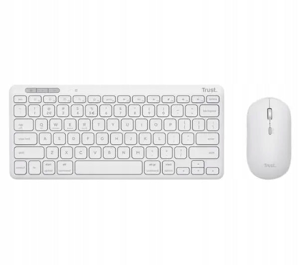 SET KEYBOARD AND MOUSE TRUST LYRA WHITE