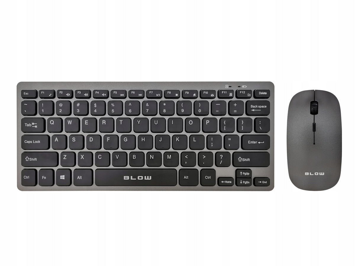SET KEYBOARD AND RADIO MOUSE SLIM WIRELESS USB FOR SCHOOL OFFICE Packaging status original