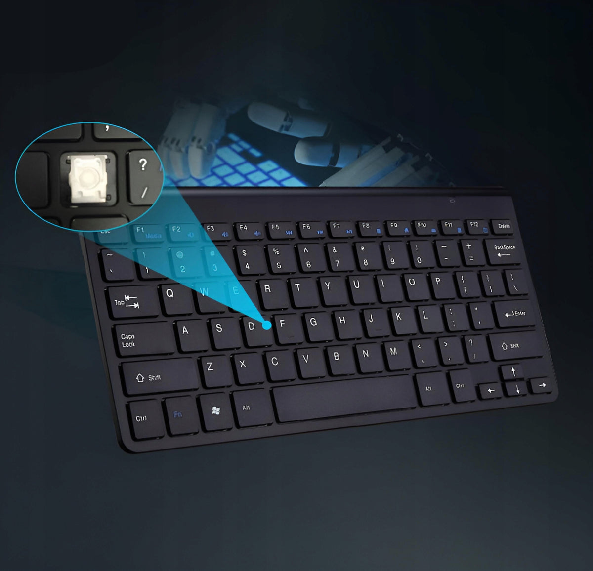 SET KEYBOARD + WIRELESS MOUSE SLIM PRO BLACK MOUSE Keyboard layout ARABIC (qwerty)