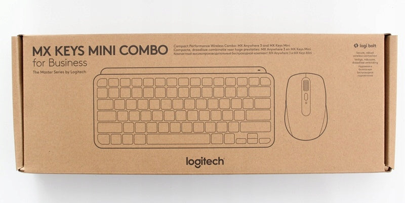 SET LOGITECH MX KEYS MINI COMBO /CLAVE MX KEYS MINI+MOUSE MX ANYWHERE 3 Packaging status original