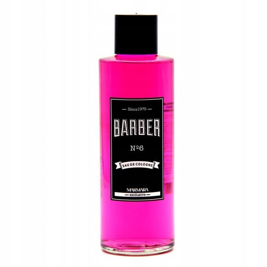 SET MARMARA BARBER N°6 Eau de Cologne 500ml and PUMP atomizer sprayer Brand Marmara