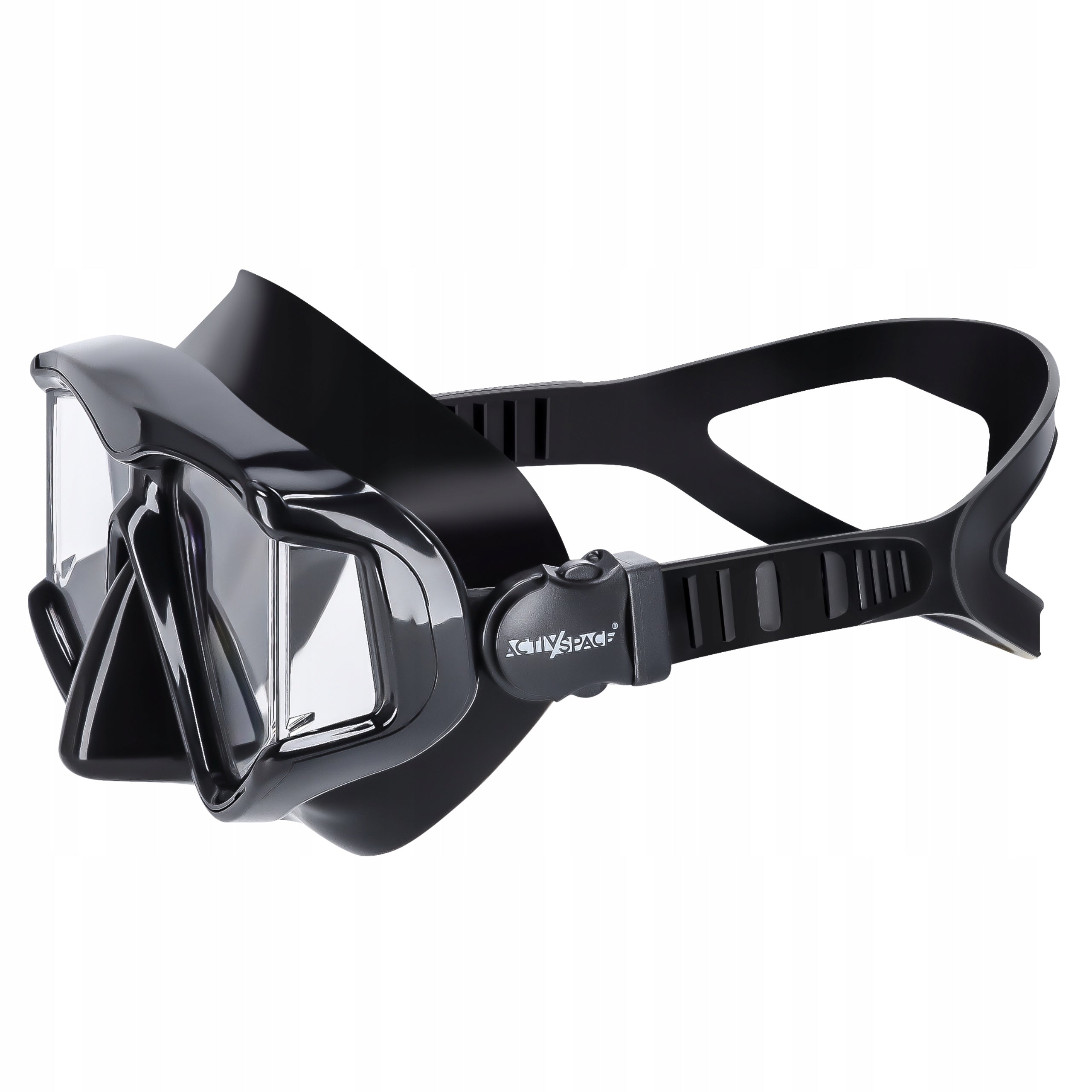 SET MASK AND SNORKEL GLASSES AND SNORKEL TUBE VIEW 180 Model Maska i fajka do nurkowania snorkelingu - zestaw