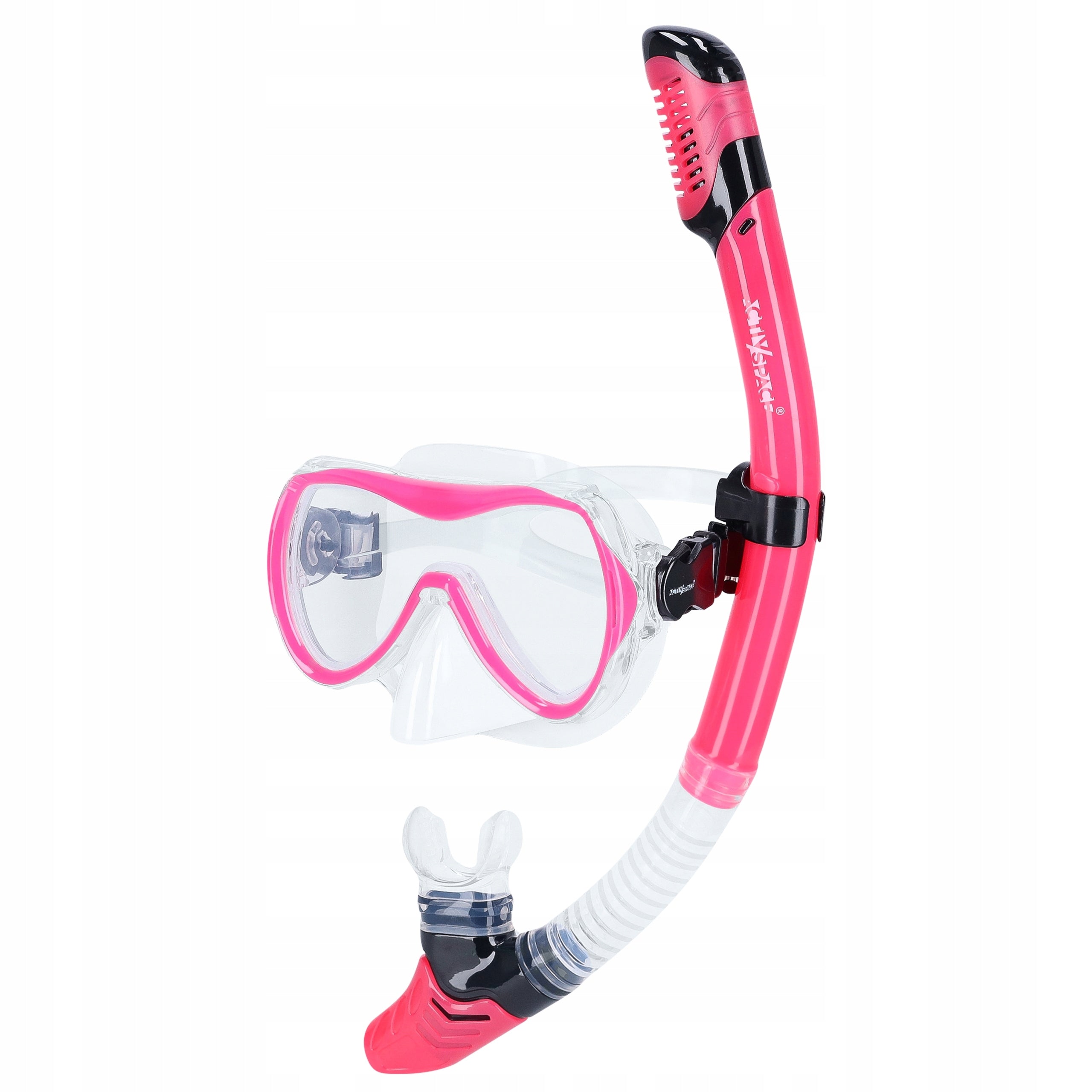 SET MASK AND SNORKEL GLASSES AND SNORKEL TUBE VIEW PRO Brand Activ/Space