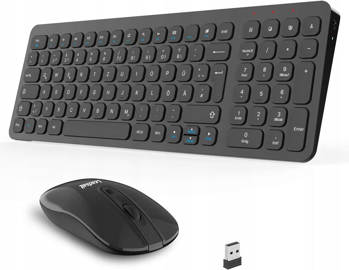 SET MEMBRANE KEYBOARD + MOUSE WIRELESS USB INTERFACE