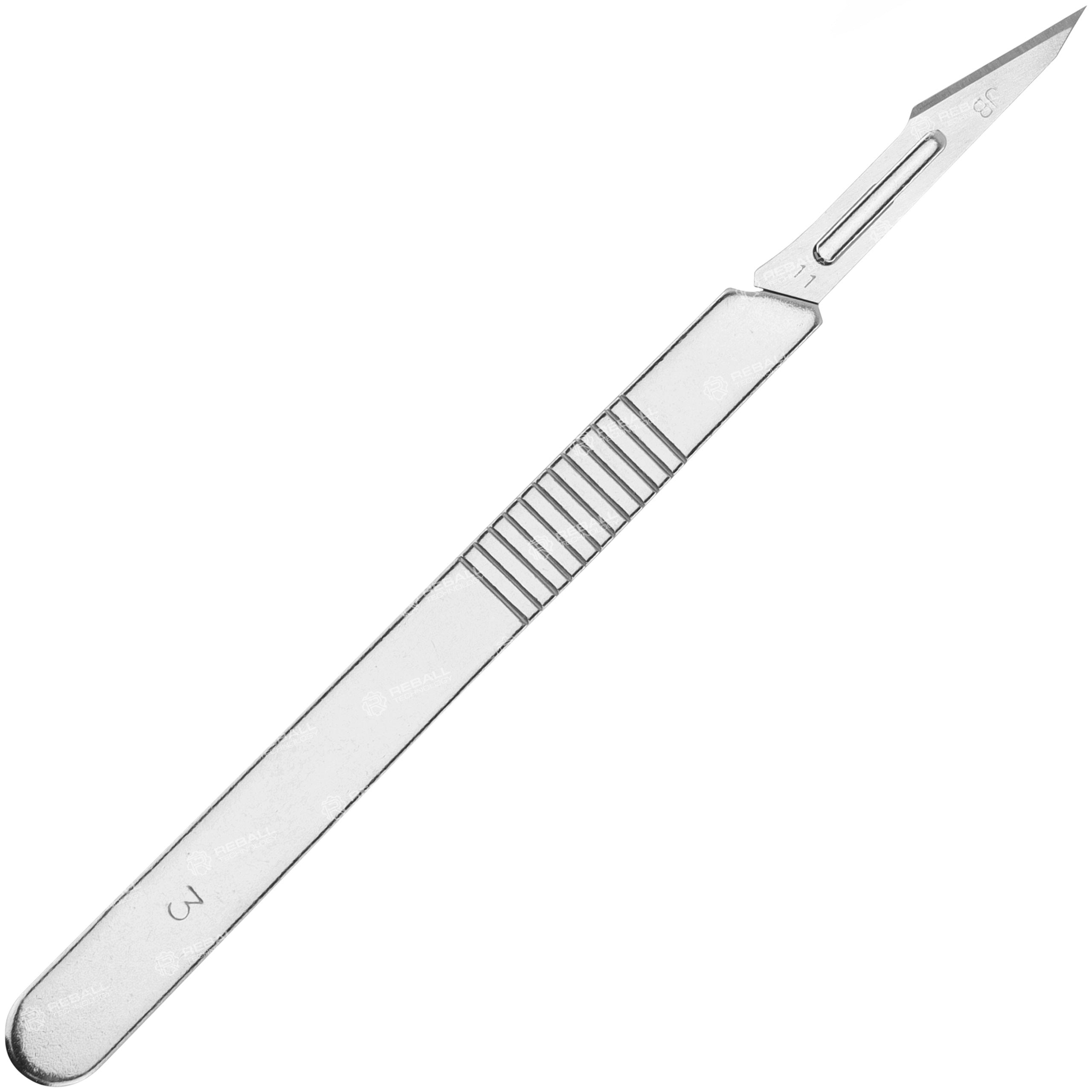 SET MODELING SCALPEL KNIFE STRONG + BLADES FOR SCALPEL x10 JB 11 Packaging status original