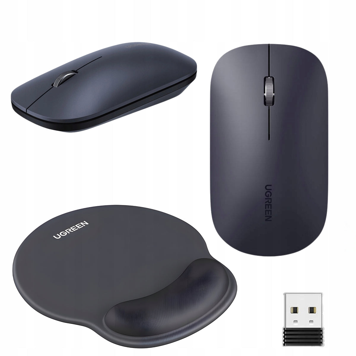 SET Mouse + Computer Pad Wireless Mouse for PC Universal