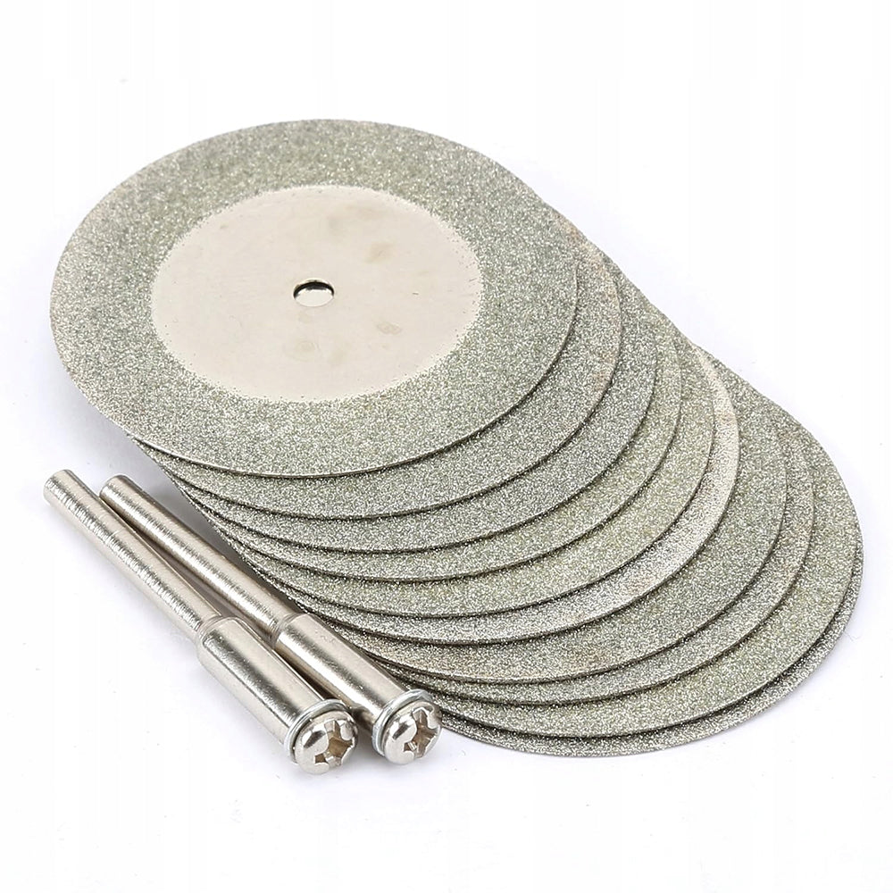 SET OF 10 50 MM DIAMOND DISCS TYPE FOR CUTTING AND GRINDING Manufacturer code diamentowa tarcza szlifierska 50MM