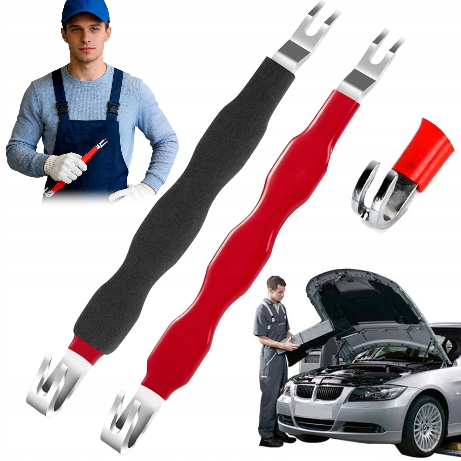 SET OF 2 CARBON STEEL CAR TERMINAL DISCONNECTION TOOLS