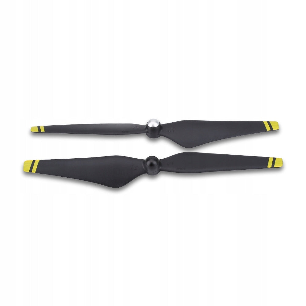 SET OF 2 PAIR OF PHANTOM 3 DRONE PROPELLERS - yellow edge Brand no brand