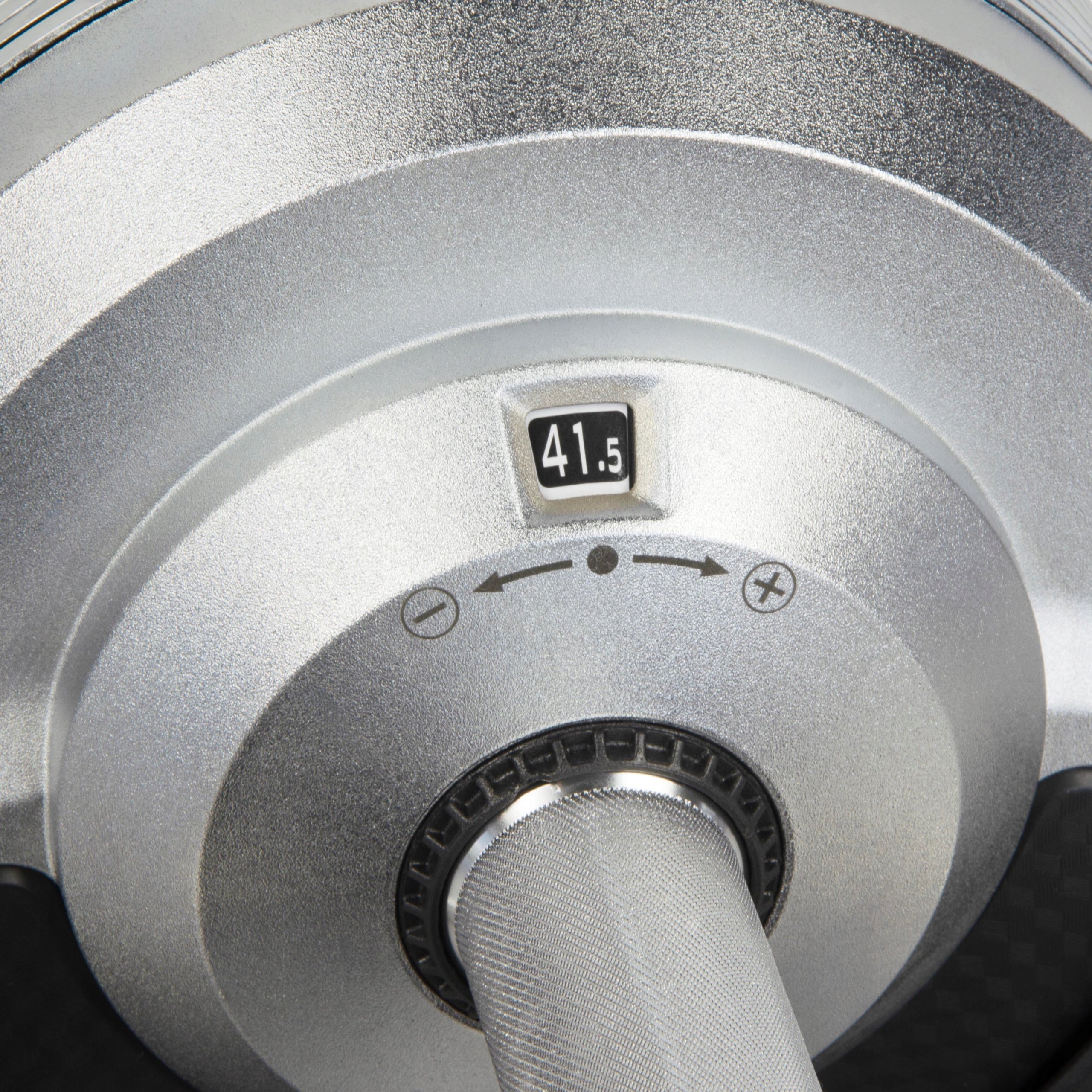 SET OF 2X ADJUSTABLE DUMBBELLS SILVER 41,5KG + BLACK DUMBBELL STAND 100KG Maximum load 100 kg