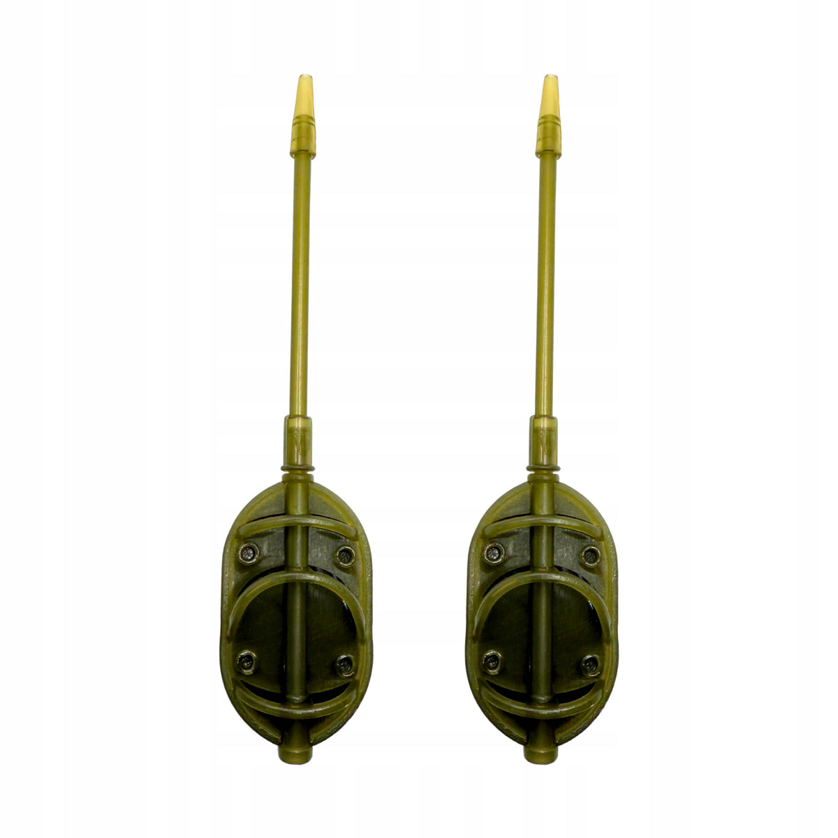 SET OF 2X METHOD FEEDER BASKET WITH LONG SHUTTLECOCK 30G +30G FOR LONG CASTS Brand Miracle