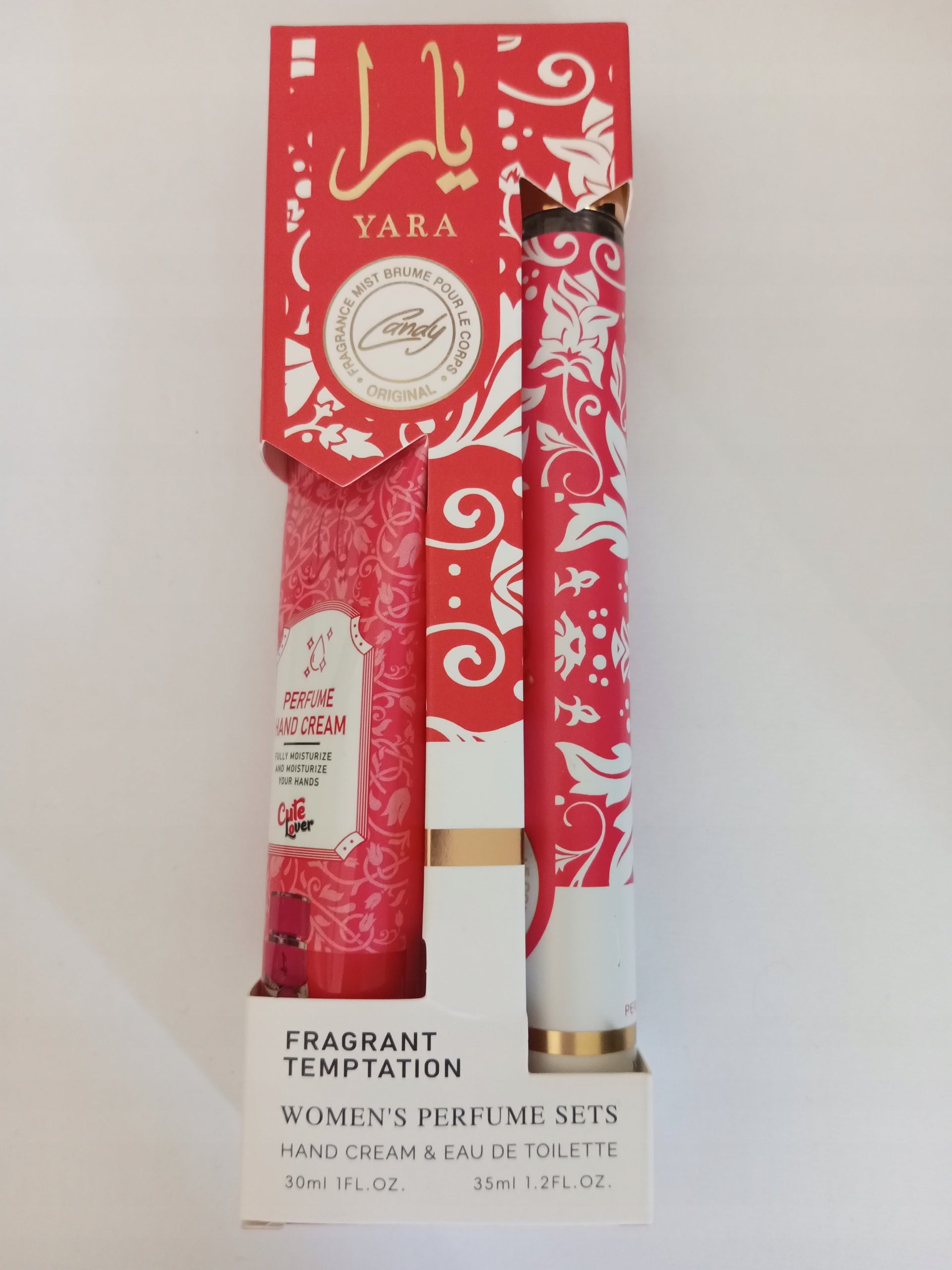SET OF 2in1 YARA CANDY perfume 35ml + perfumed cream 30ml
