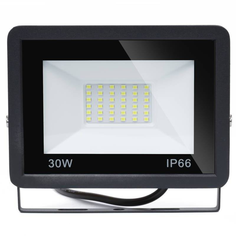 SET OF 2x 30W + TRIPOD LED FLOODLIGHT 60W WORKING CONSTRUCTION HALOGEN IP66 Color temperature 6000 K