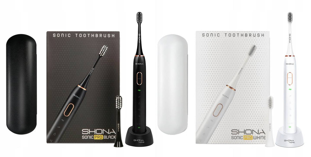 SET OF 2x ELECTRIC TOOTHBRUSH SONIC TIP