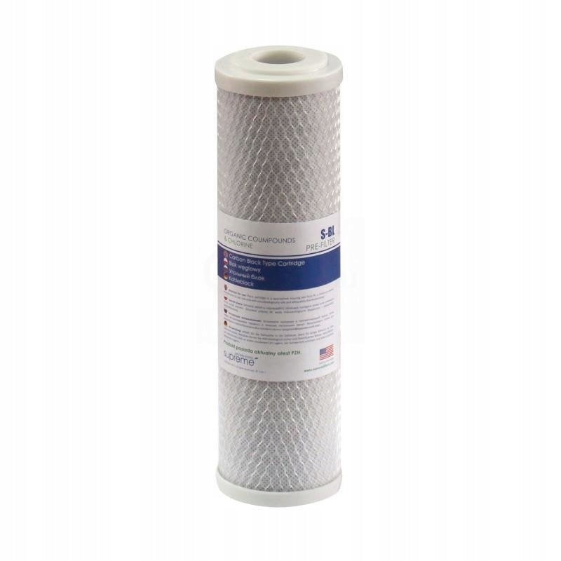 SET OF 3 FILTER CARTRIDGES FOR WATER FILTER CARBON FOAM SOFTENING Manufacturer code Wkład Piankowy + Węglowy + Zmiękczający