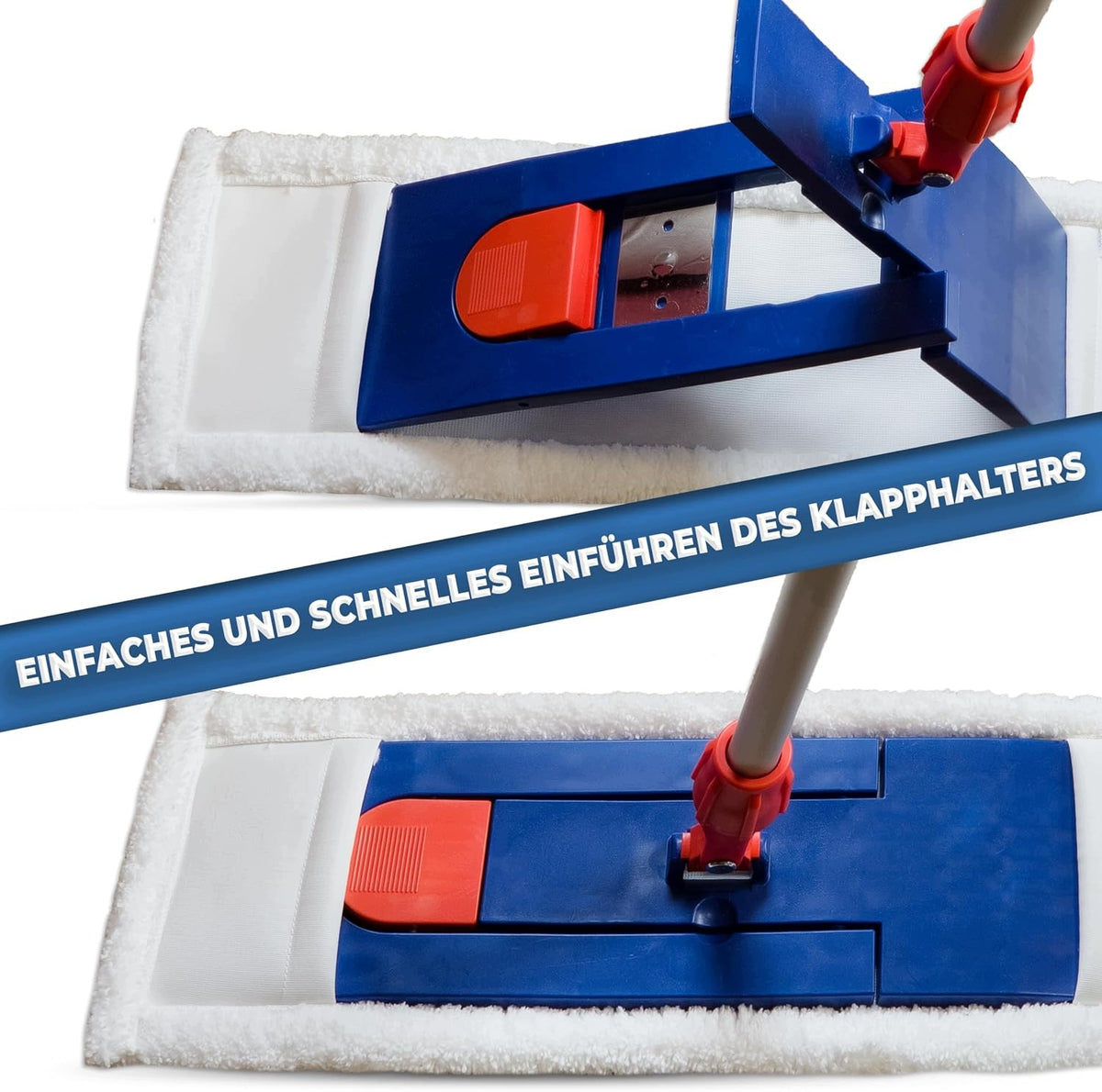 SET OF 3 MICROFIBER MOPS 40 CM FOR WET AND DRY CLEANING Manufacturer code MOPY MIKROFIBRA CZYSZCZENIE MOKRO SUCHO