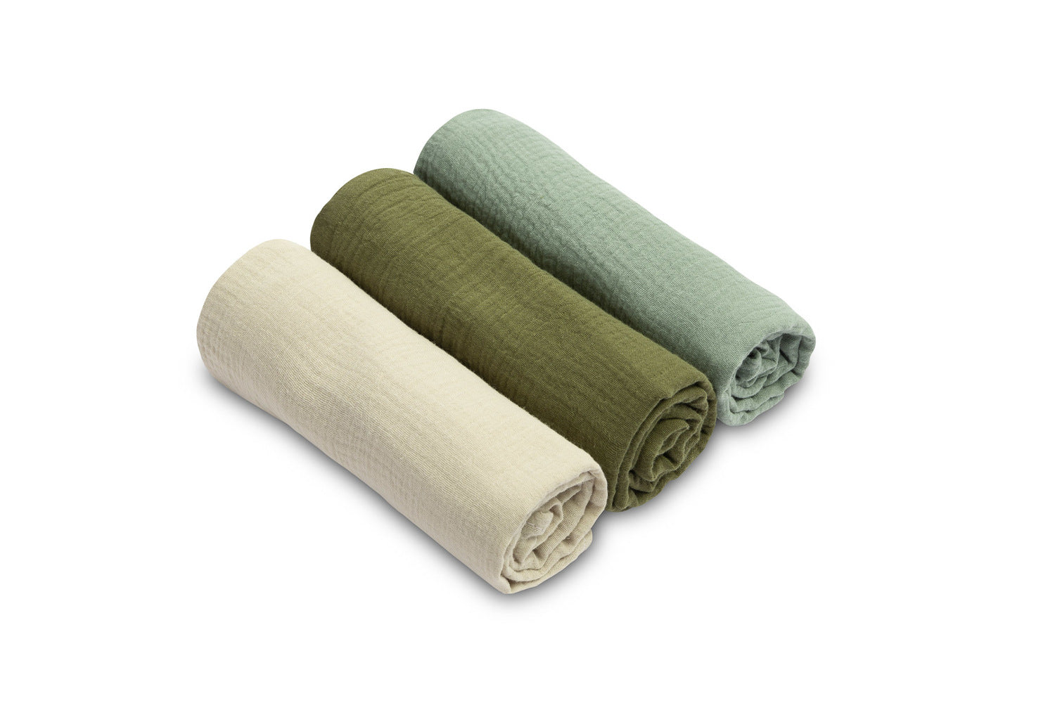 SET OF 3 PREMIUM MUSLIN DIAPERS 70X80 CM SOFT POURS