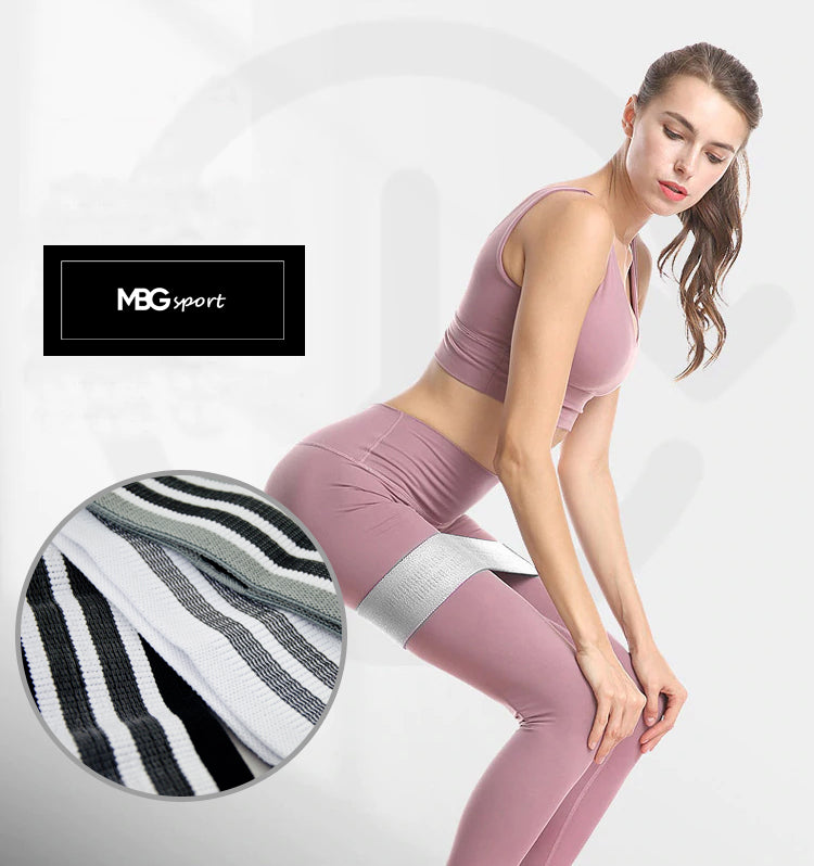 SET OF 3 RESISTANCE RUBBER BANDS MATERIAL FOR EXERCISE Width 80 mm