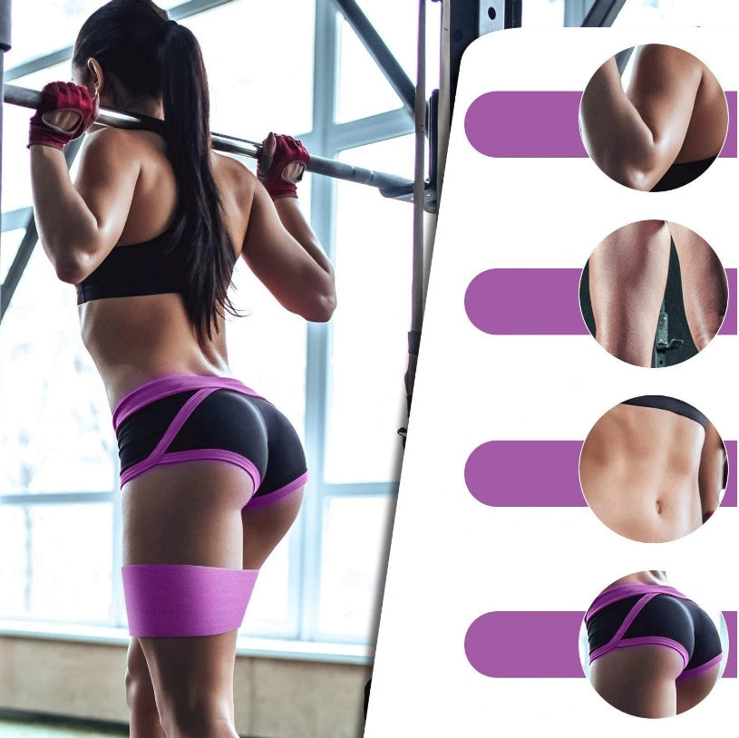 SET OF 3 RESISTANCE RUBBER MATERIAL BANDS FOR EXERCISE Model TK-015