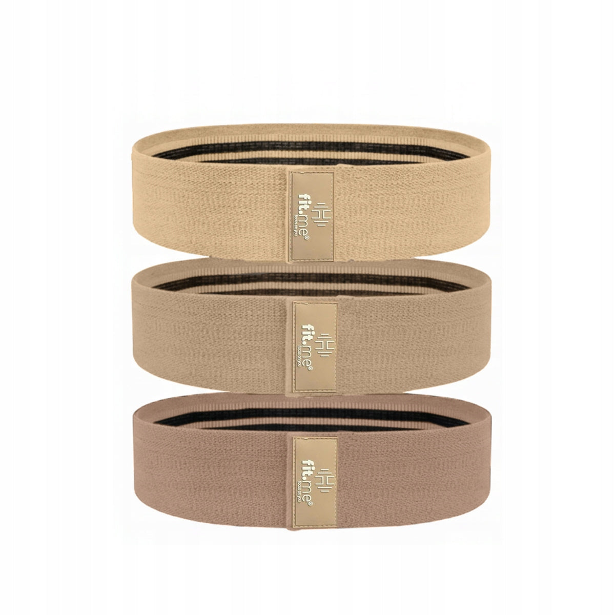 SET OF 3 RESISTANCE RUBBERS MATERIAL BANDS FOR EXERCISE ELASTIC 15-30 KG Model FM407