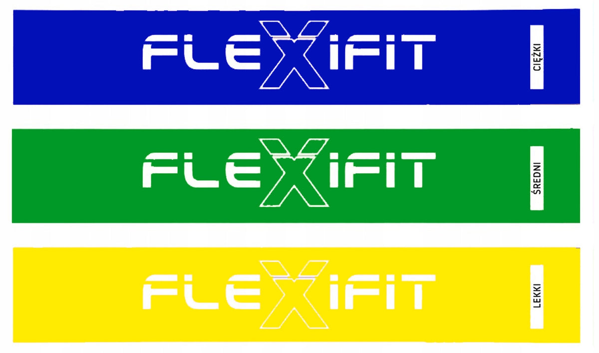 SET OF 3 RUBBERS FOR BAND EXERCISES
