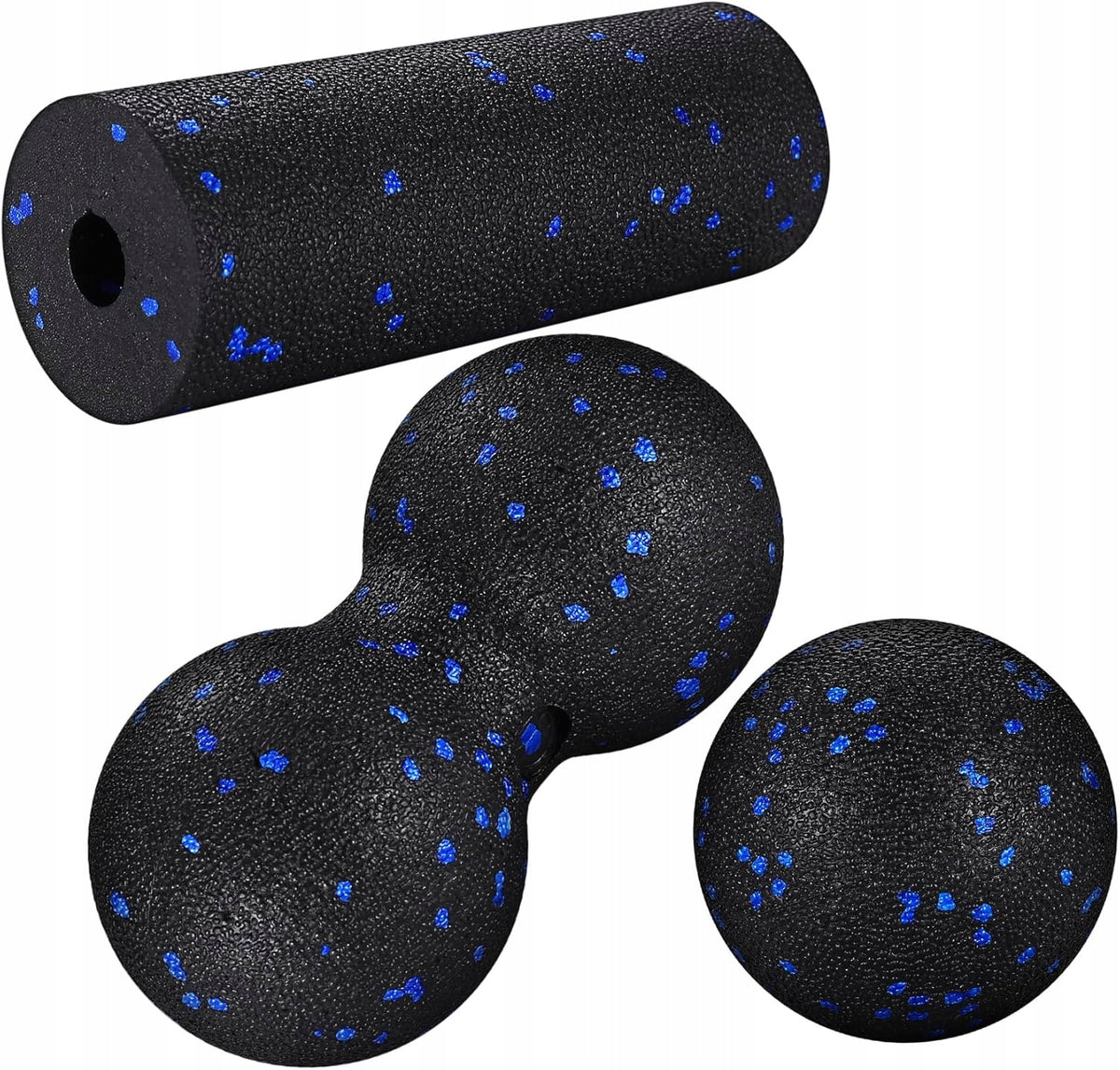 SET OF 3X ROLLER EXERCISE ROLLER DUOBALL BALL DOUBLE MASSAGE ROLLING Packaging status original