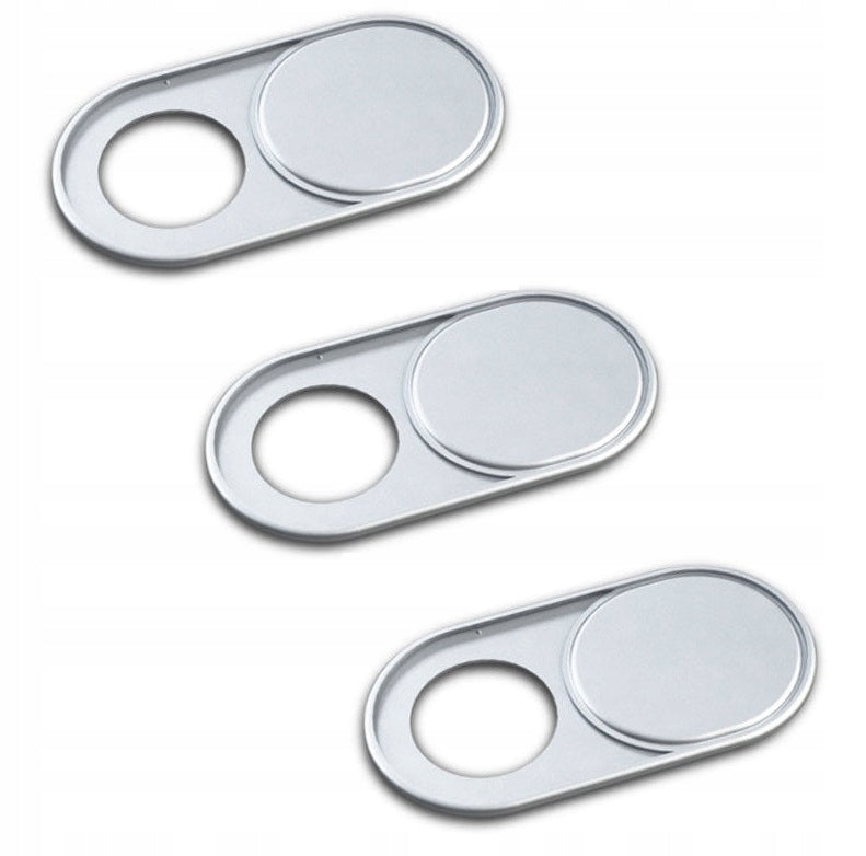 SET OF 3x CURTAIN CAP FOR CAMERA LAPTOP METAL