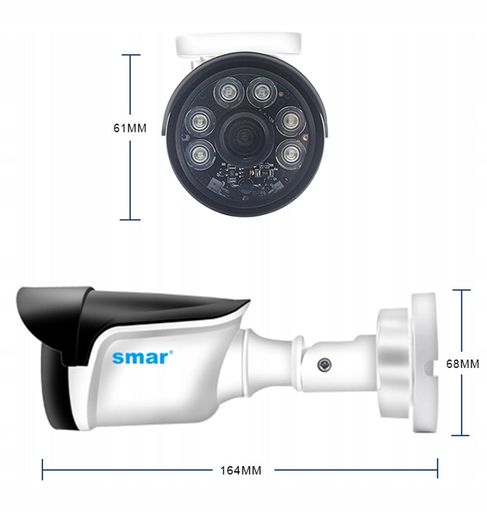 SET OF 4 CAMERAS FOR SUPER HD 5MPX MONITORING Brand no brand