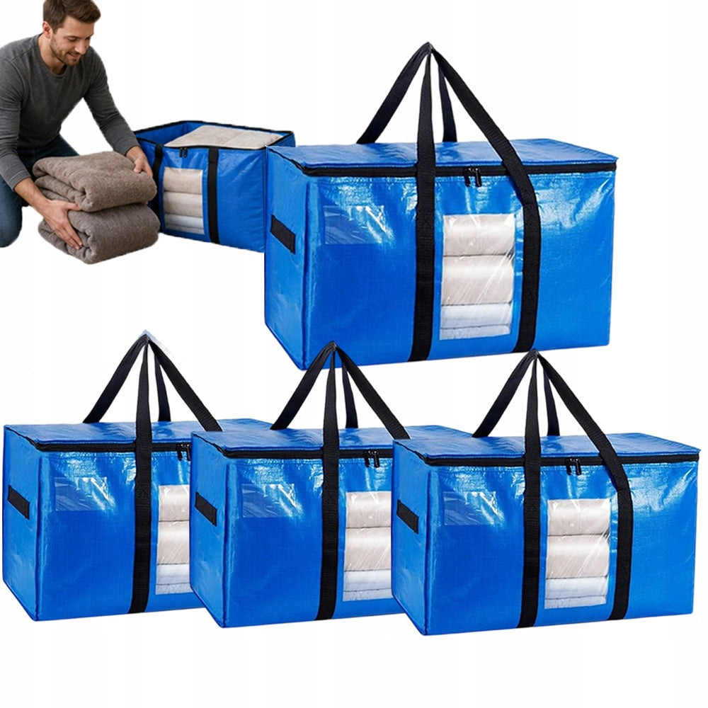 SET OF 4 COMPRESSION ORGANIZERS FOR PACKING TRAVEL BAG SUITCASE