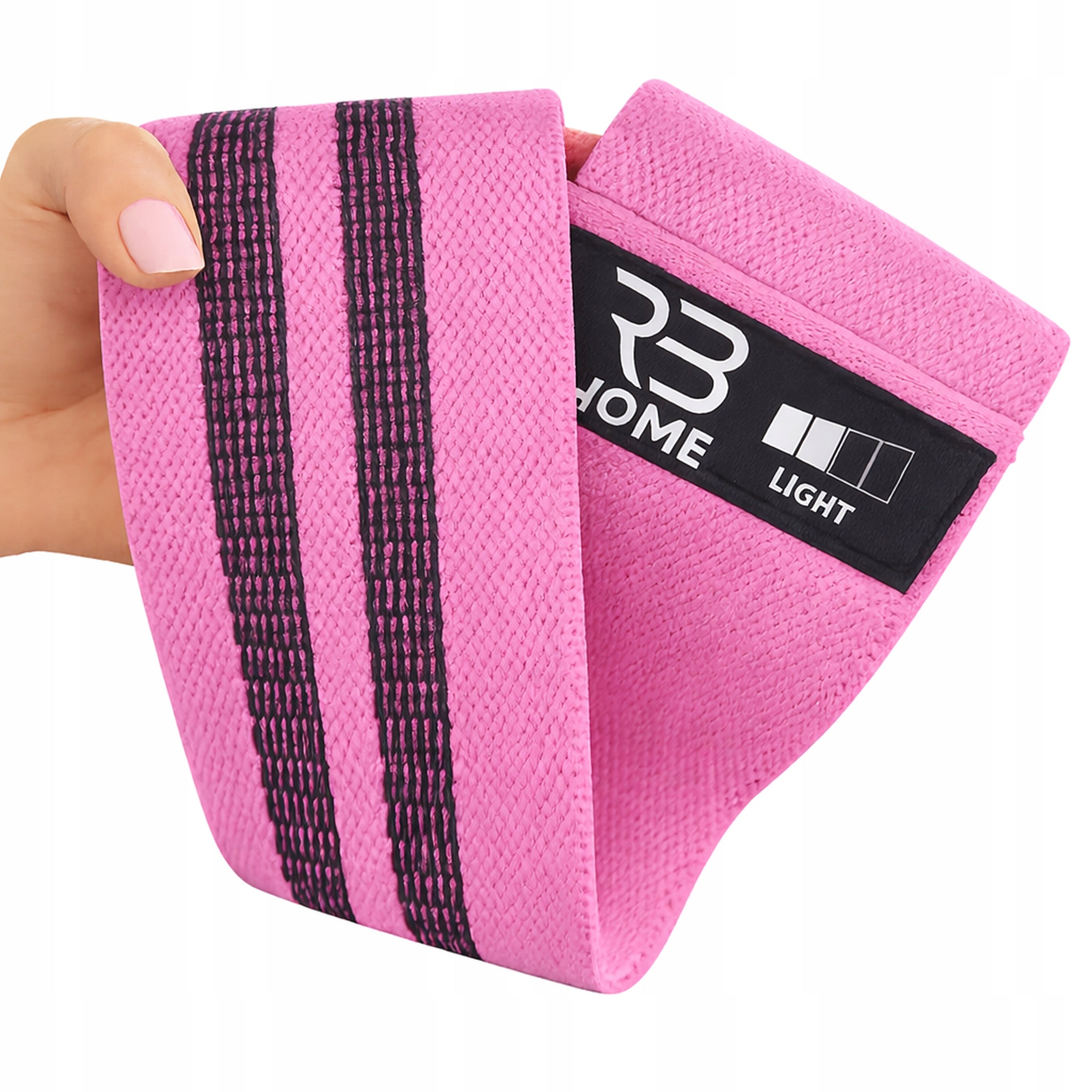 SET OF 4 HIP MINI BAND EXERCISE RUBBERS, MATERIAL RUBBERS STRONG FITNESS BANDS Model ZESTAW 4 GUM DO ĆWICZEŃ HIP MINI BAND FITNESS