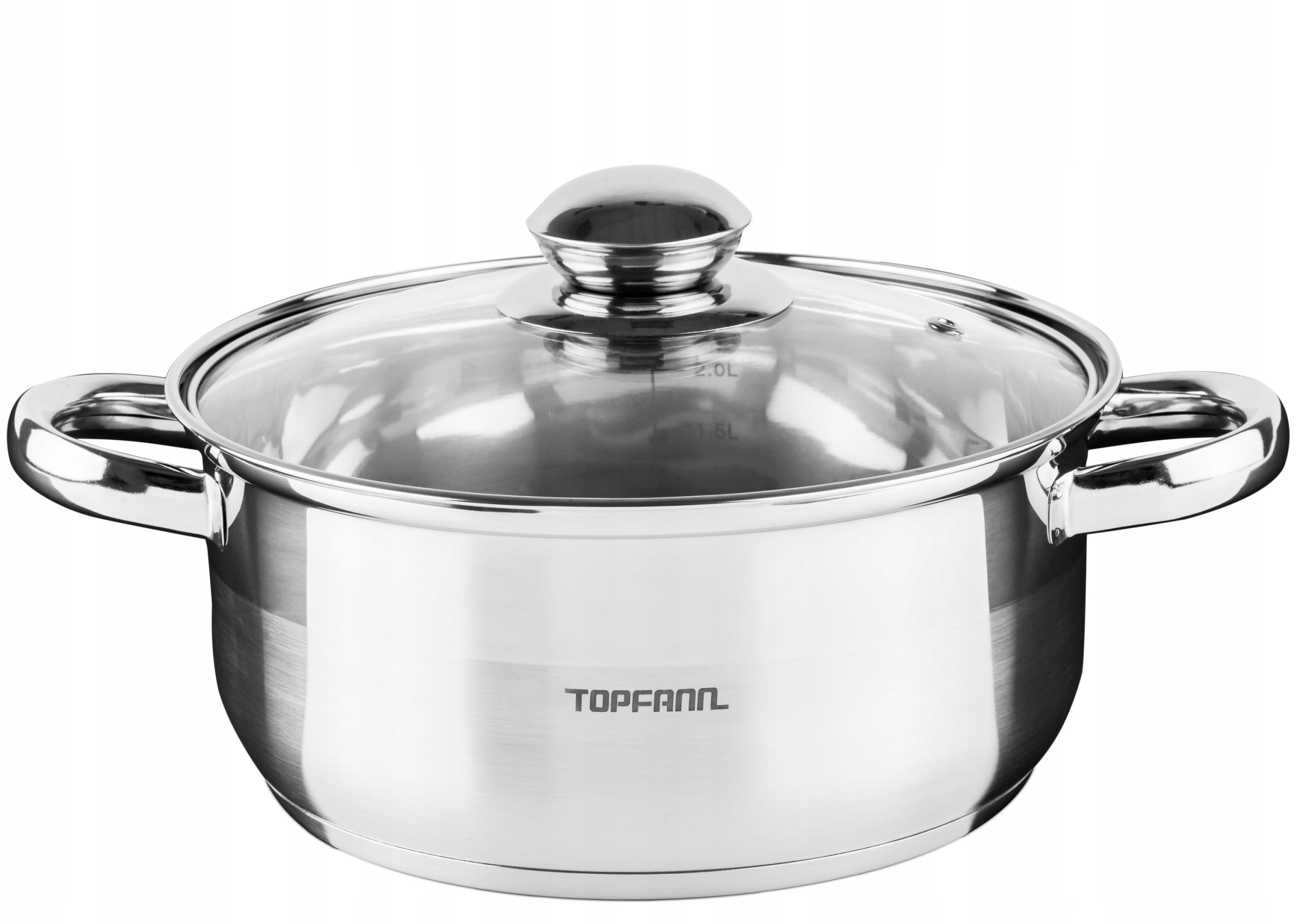 SET OF 4 POTS INDUCTION GAS SAUCEPAN COVERS POTS STAINLESS STEEL LARGE Coating type steel