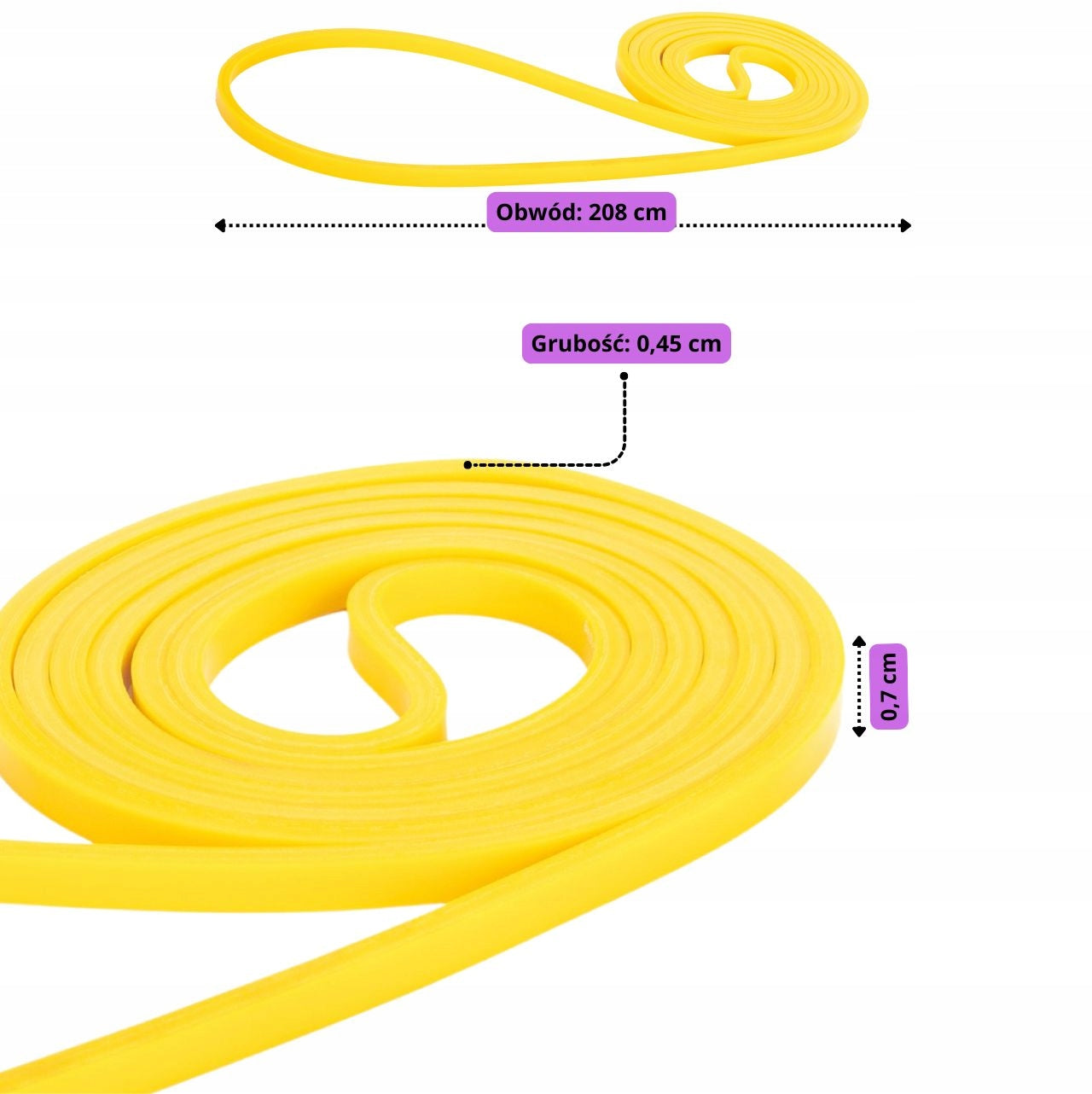 SET OF 4 RUBBER POWER BAND + RESISTANCE RUBBER HOLDER FOR PULL-UP RESISTANCE 2-36kg Packaging status original