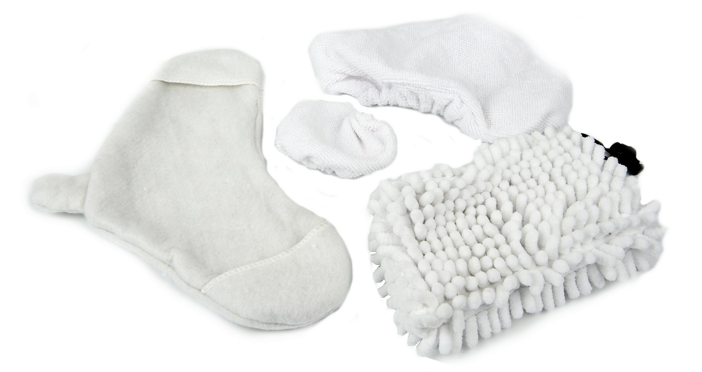SET OF 4 STEAM MOP PADS X6 SUPER ABSORBENT