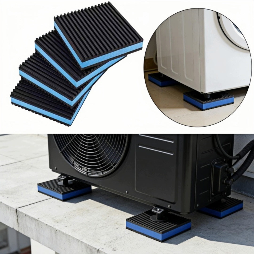 SET OF 4PCS RUBBER BRICK CUBE RUBBER PAD FOR LIFT 5*5*2.23cm Manufacturer code 1