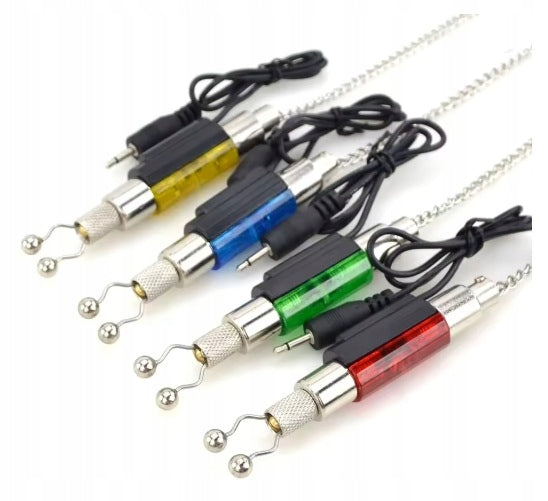 SET OF 4x HANGERS SWINGERS ELECTRONIC BEACON LED + SUITCASE Kind electronic