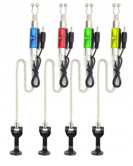 SET OF 4x HANGERS SWINGERS ELECTRONIC BEACON LED + SUITCASE Manufacturer code SWINGER HANGER METOD FEEDER GRUNT KARP2600ZB